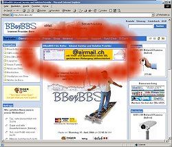 Bannerwerbung bei der BBoxBBS